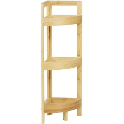 Gifi Étagère d'angle en bambou