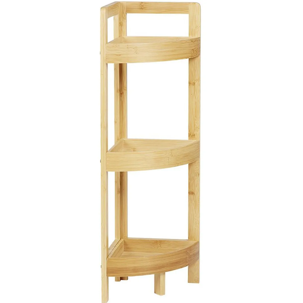 Gifi Étagère d'angle en bambou