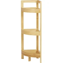 Gifi Étagère d'angle en bambou