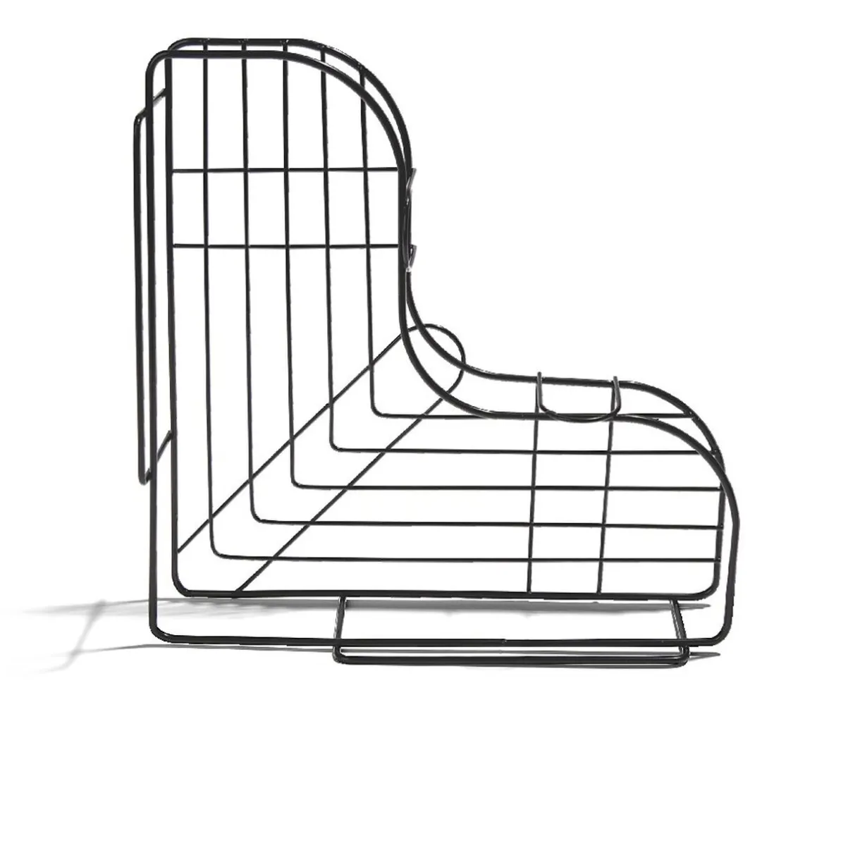 Gifi Étagère d'angle serviteur de douche 23x23cm