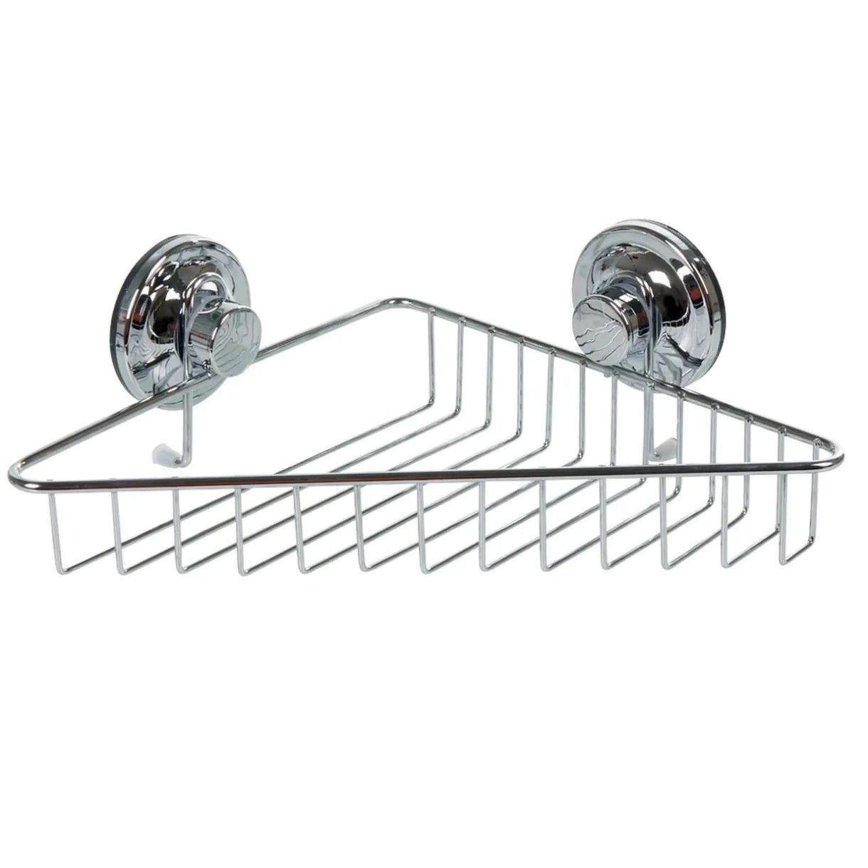 Best Gifi Étagère de douche panier d'angle à ventouse inox