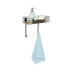 Hot Gifi Étagère de rangement avec 2 crochets