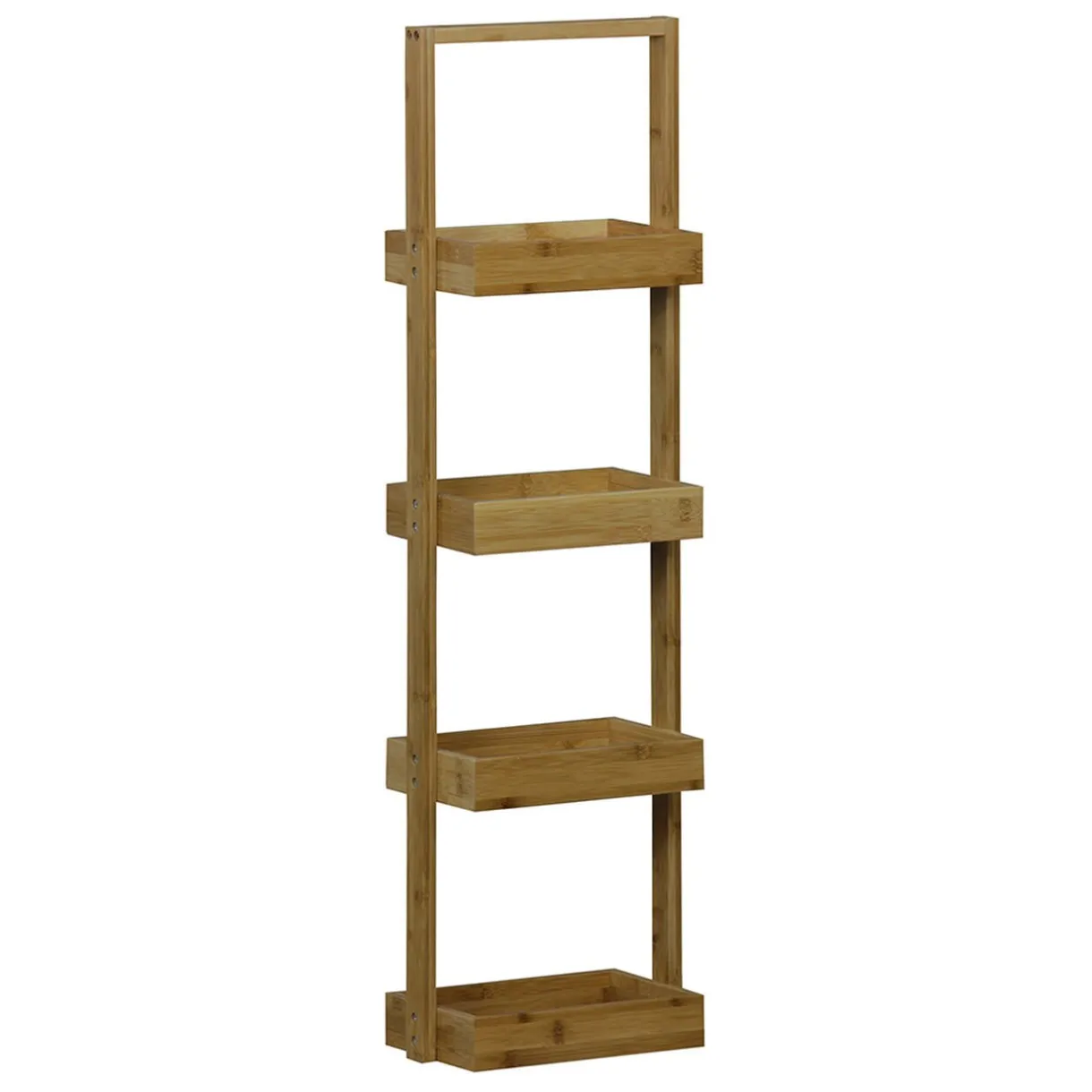 Discount Gifi Étagère de rangement bambou 4 niveaux