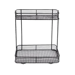 Sale Gifi Étagère double à poser en métal 25,5x14,5xH25cm