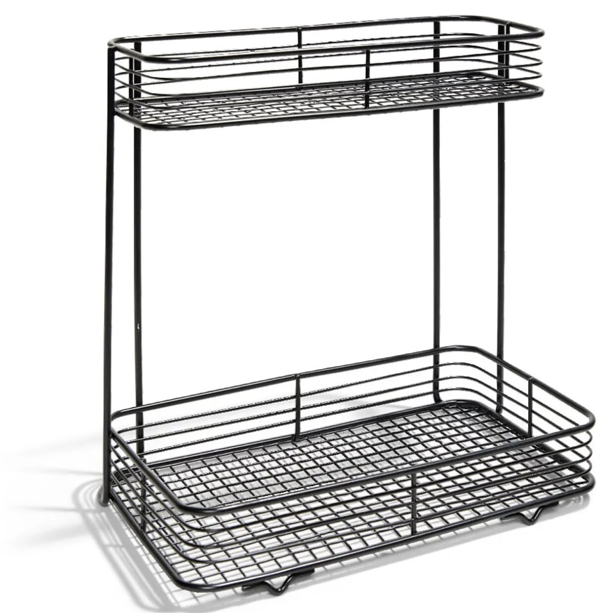 Sale Gifi Étagère double à poser en métal 25,5x14,5xH25cm