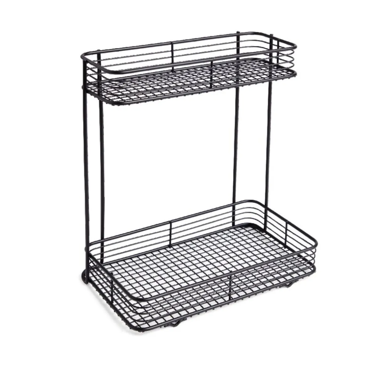 Sale Gifi Étagère double à poser en métal 25,5x14,5xH25cm