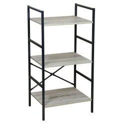 Clearance Gifi Étagère en métal et mdf 3 niveaux