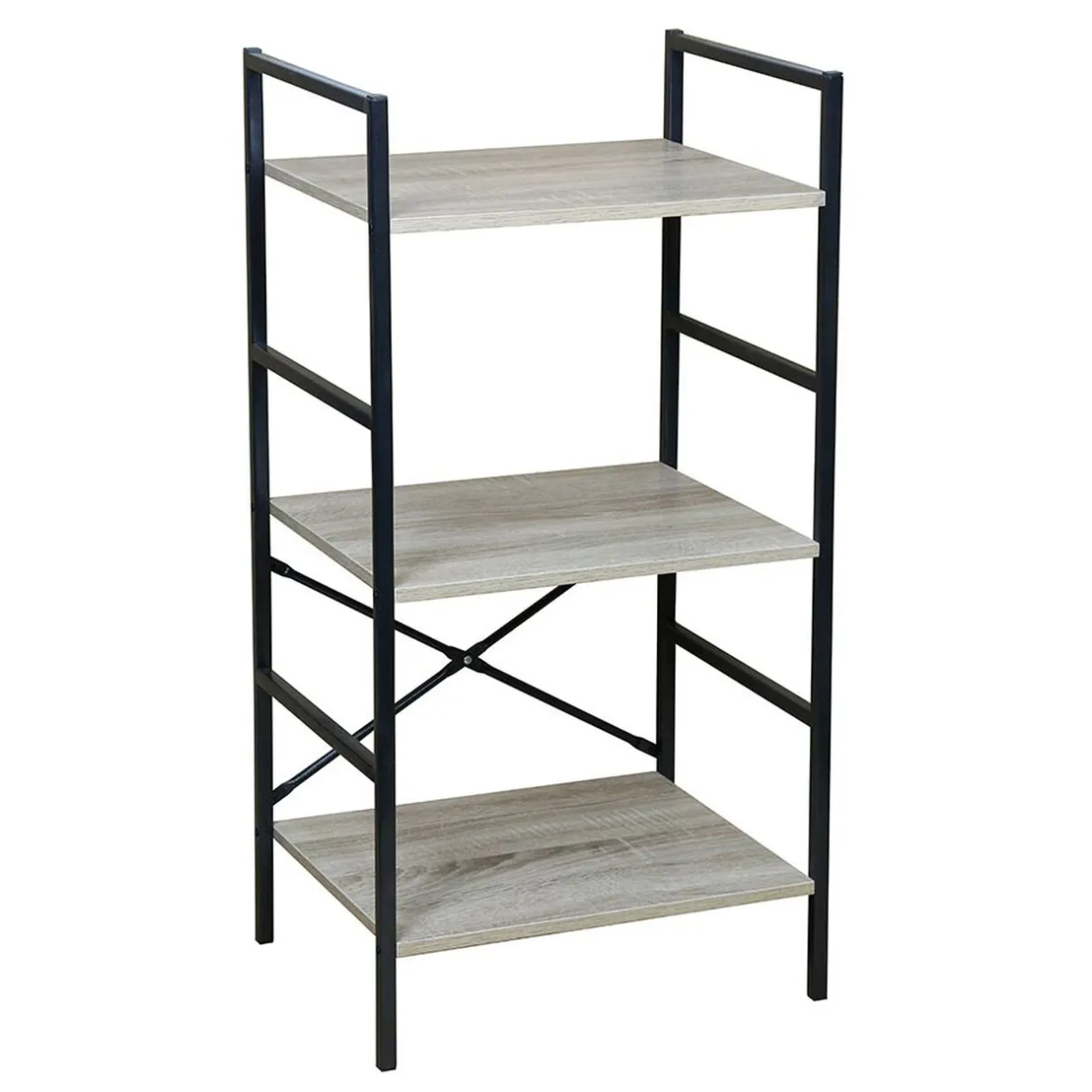 Clearance Gifi Étagère en métal et mdf 3 niveaux