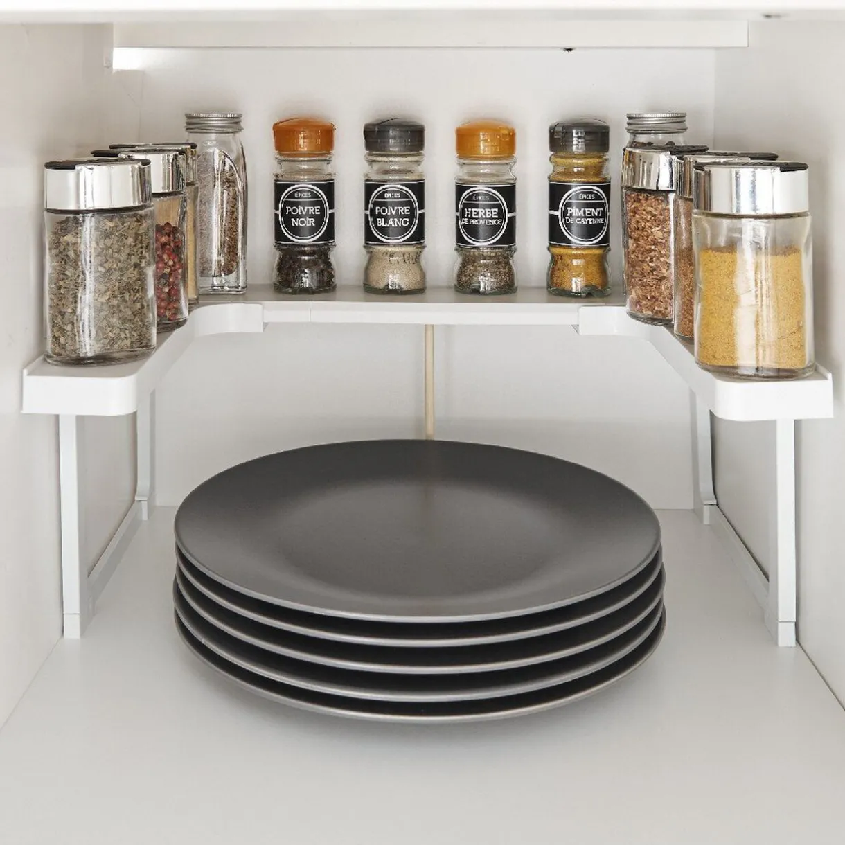 Étagère exstensible épices spécial placard^Gifi Discount