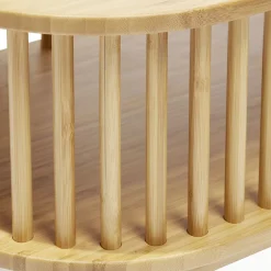 Rangement|Gifi Étagère Gaïa bambou naturel - L80xP30xH120 cm