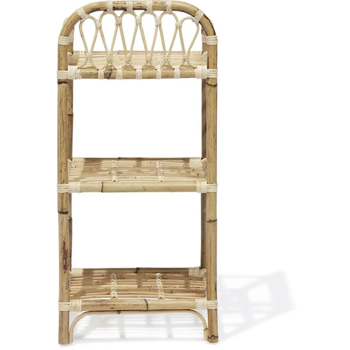 Rangement|Gifi Étagère Léonie rotin naturel - L40xP30xH86 cm