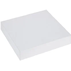 Rangement|Gifi Étagère murale carrée bois blanc