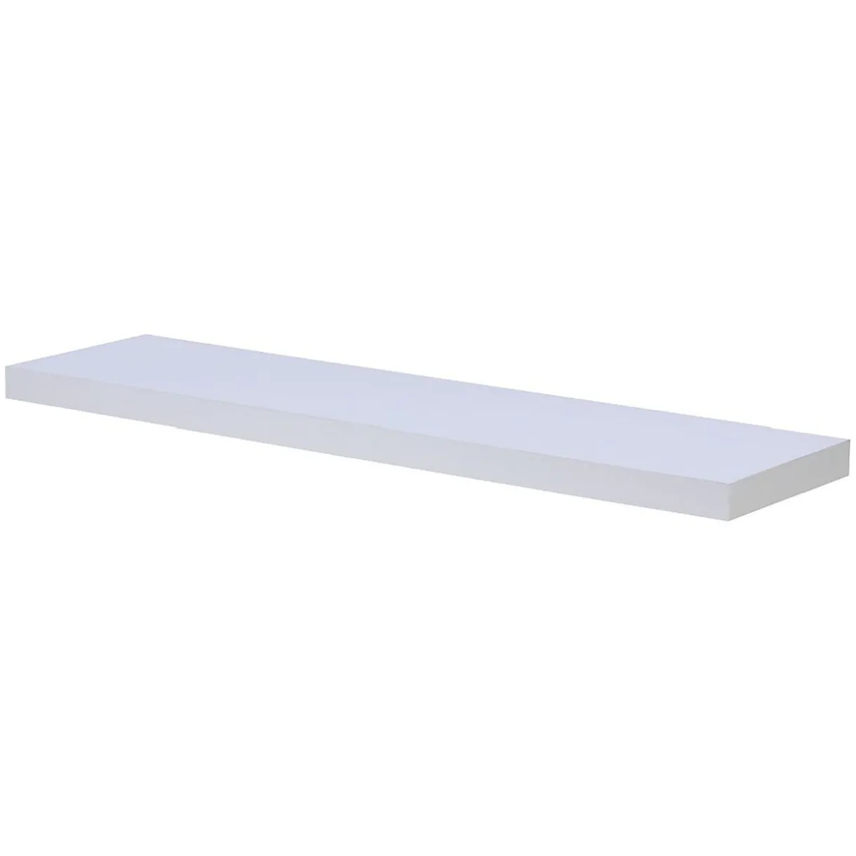 Rangement|Gifi Étagère murale rectangulaire en bois blanc