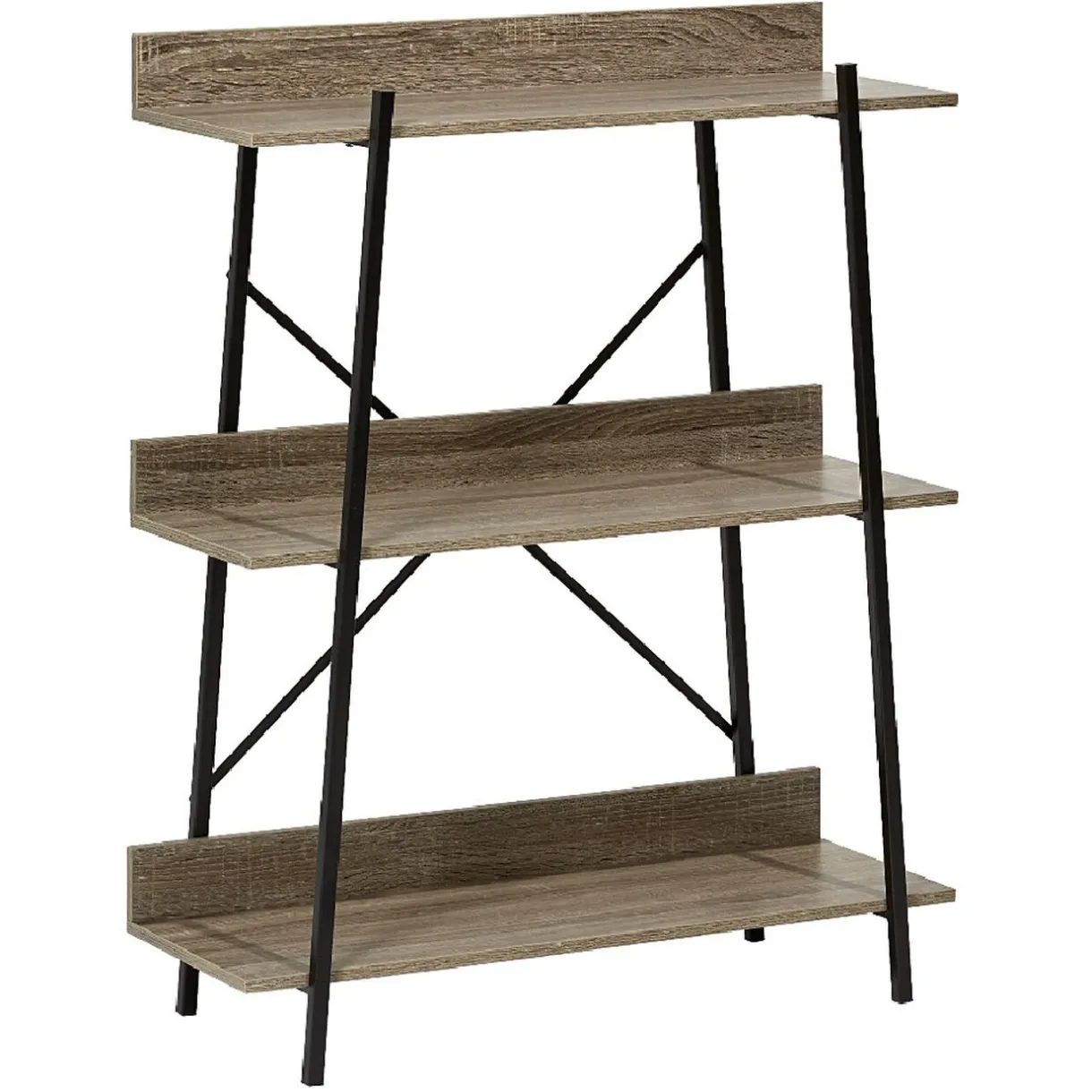 Rangement|Gifi Étagère style industriel bois et métal 3 niveaux