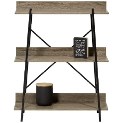 Rangement|Gifi Étagère style industriel bois et métal 3 niveaux