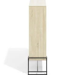 Rangement|Gifi Étagère sur pied Denver bois et métal 83,1xH120x32,7cm