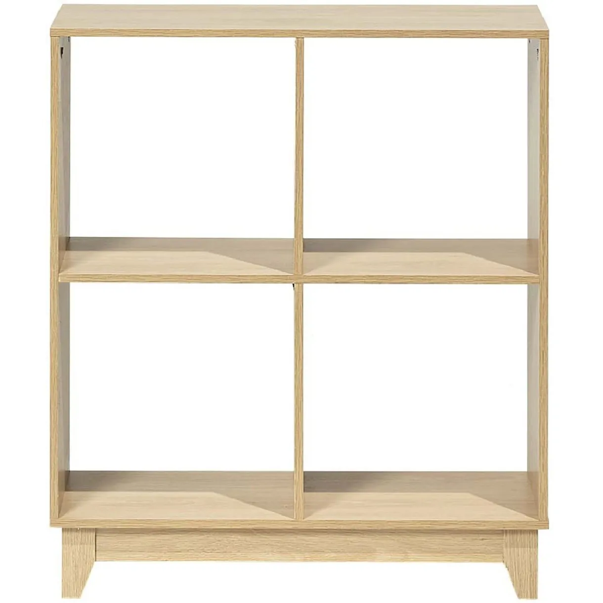 Rangement|Gifi Étagère sur pieds à 4 casiers contreplaqué naturel