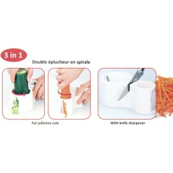 Taille légume spirale en inox^Gifi Online