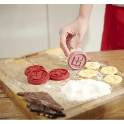 Tampon à pâtisserie 4 décors Noël^Gifi New