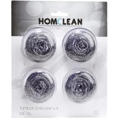 Nettoyage Et Entretien|Gifi Tampon à récurer boule en inox x 4