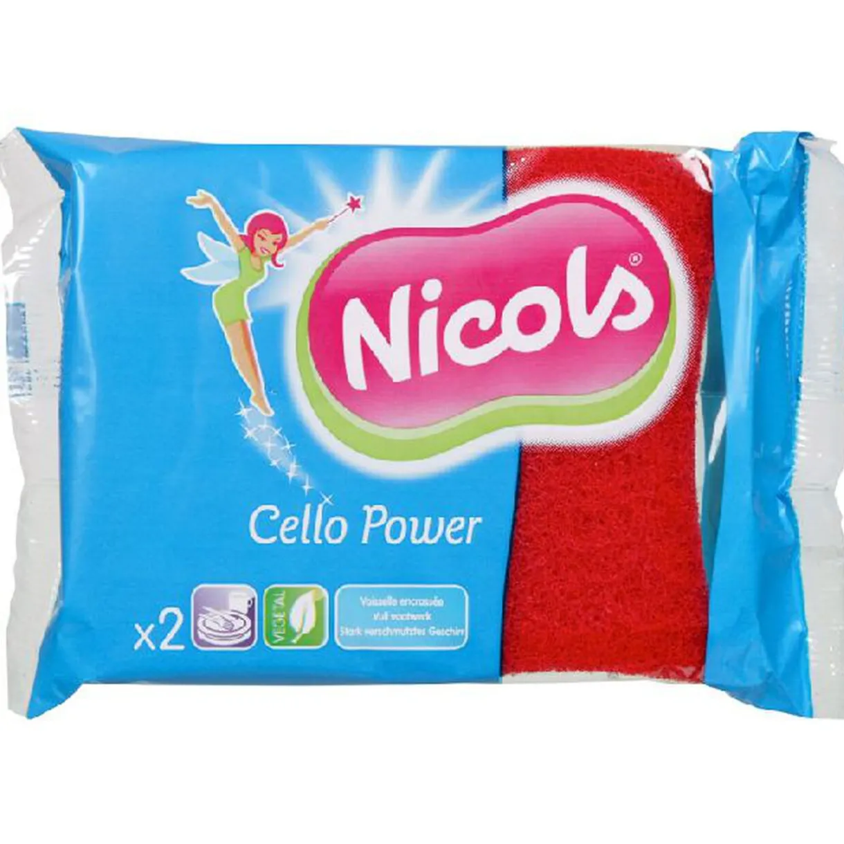 Nettoyage Et Entretien|Gifi Tampon à récurer éponge x2