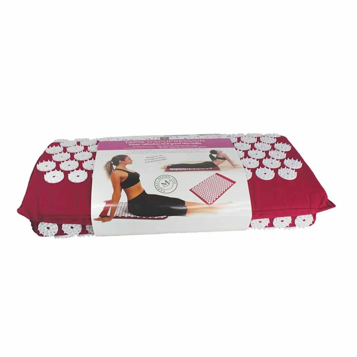 Clearance Gifi Tapis acupression Mességué rouge et blanc
