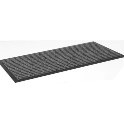 Nettoyage Et Entretien|Gifi Tapis antidérapant grattant antipoussière absorbant gris 160x60cm