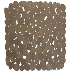 Nettoyage Et Entretien|Gifi Tapis antidérapant pour fond d'évier Homclean design galet gris