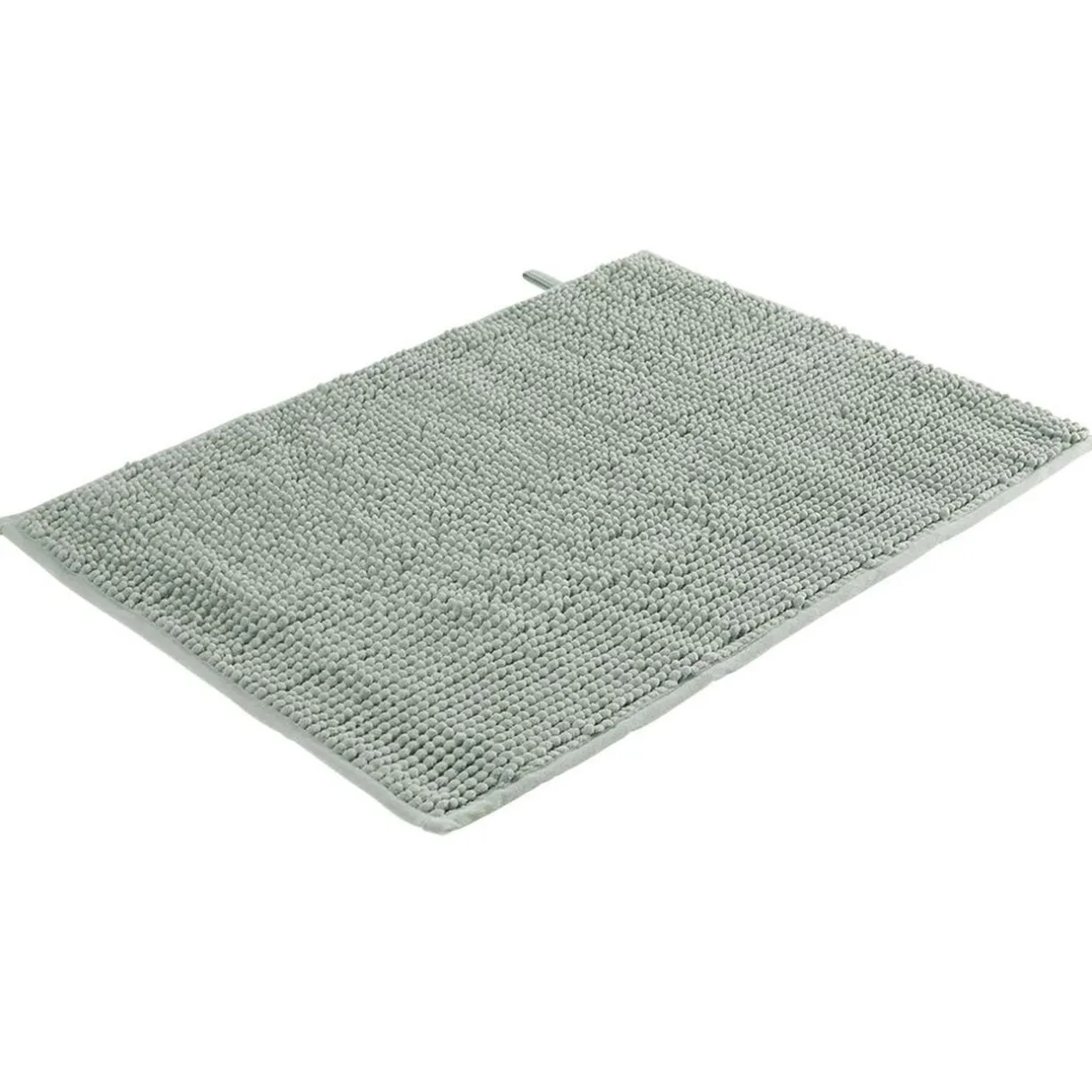 Outlet Gifi Tapis chenille salle de bain coton vert 45x65cm
