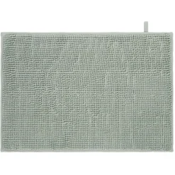 Outlet Gifi Tapis chenille salle de bain coton vert 45x65cm