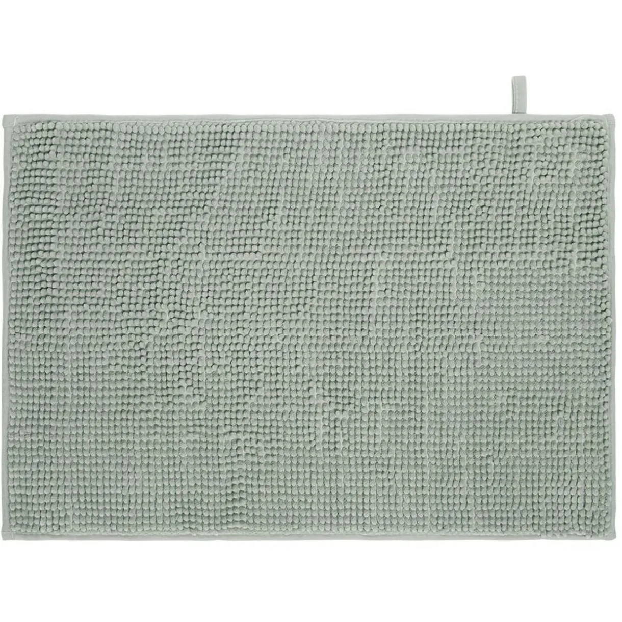 Outlet Gifi Tapis chenille salle de bain coton vert 45x65cm