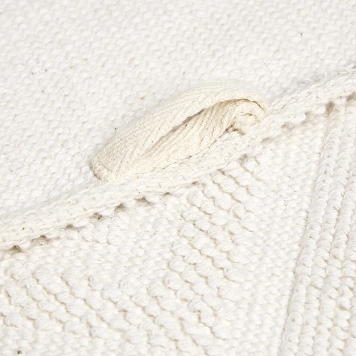 Discount Gifi Tapis de bain 100% coton blanc uni 70x50cm