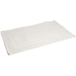 Discount Gifi Tapis de bain 100% coton blanc uni 70x50cm