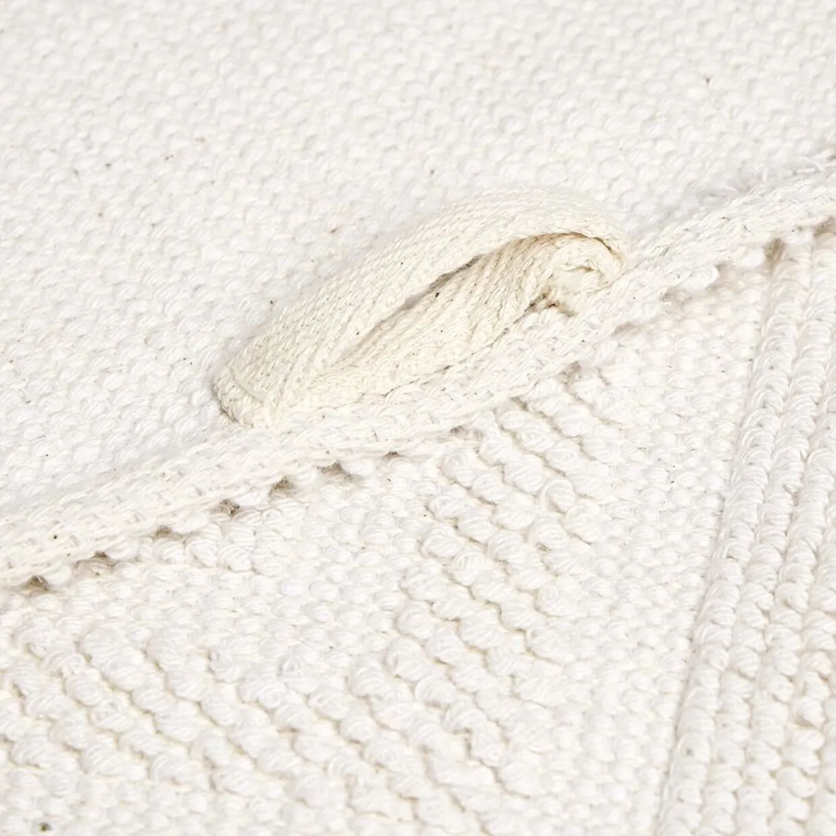 Discount Gifi Tapis de bain 100% coton blanc uni 70x50cm