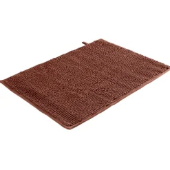 Outlet Gifi Tapis de bain antidérapant ultra-absorbant terracotta 45x65cm