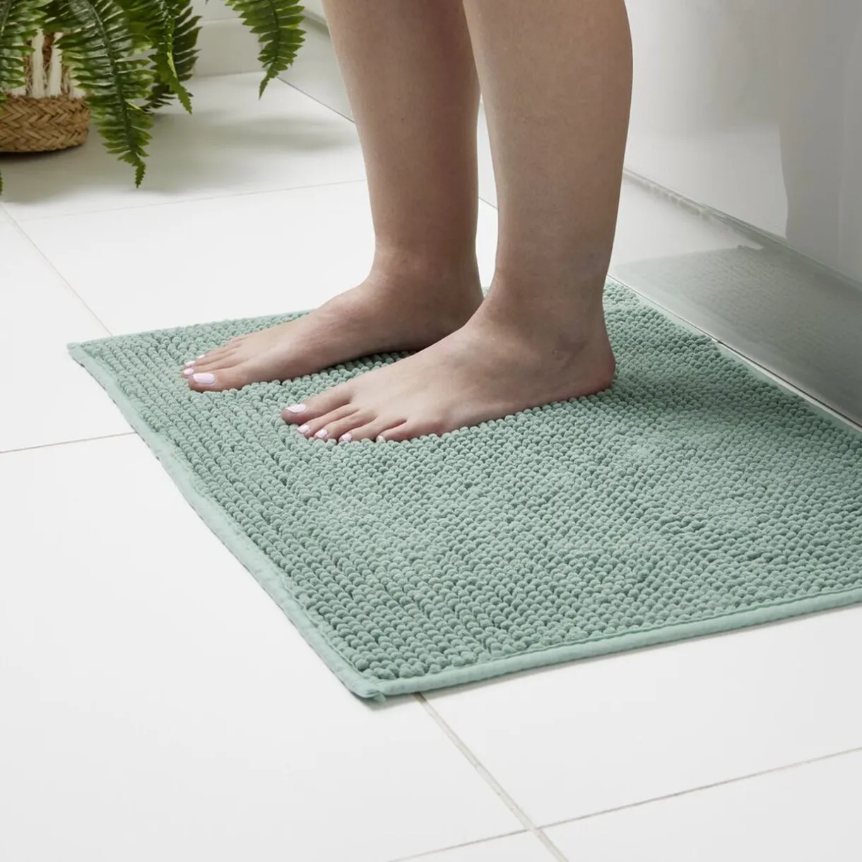 Sale Gifi Tapis de bain antidérapant ultra-absorbantert 65x45cm