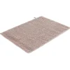 Outlet Gifi Tapis de bain chenille coloris rose 45x65cm