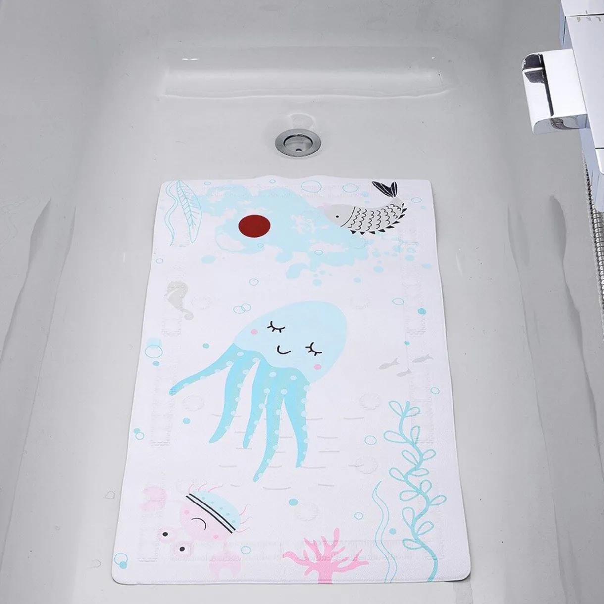 New Gifi Tapis de bain enfant avec indicateur de température
