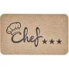 Nettoyage Et Entretien|Gifi Tapis de cuisine antidérapant inscription Chef 75x45cm
