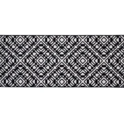 Nettoyage Et Entretien|Gifi Tapis de cuisine antidérapant absorbant imprimé tomette bleu 120x50cm