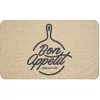 Nettoyage Et Entretien|Gifi Tapis de cuisine design Bon appétit 75x45 cm