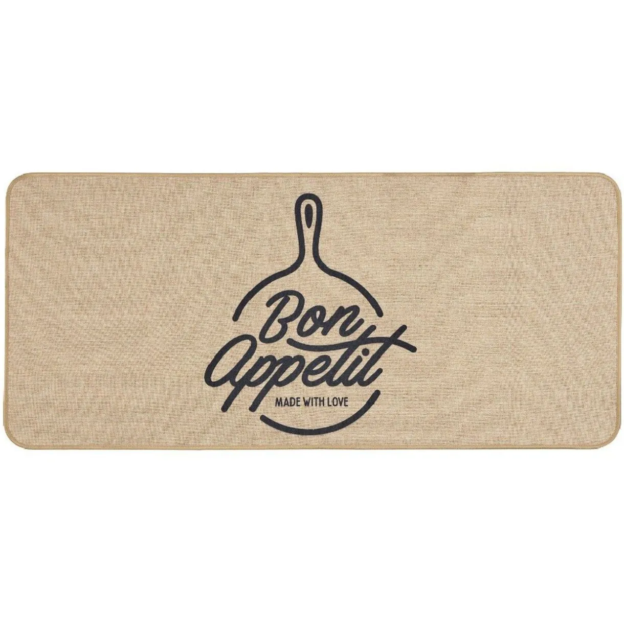Nettoyage Et Entretien|Gifi Tapis de cuisine design Bon appétit 100x45 cm