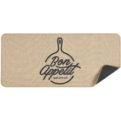 Nettoyage Et Entretien|Gifi Tapis de cuisine design Bon appétit 100x45 cm