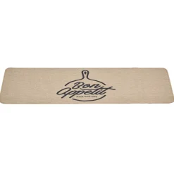 Nettoyage Et Entretien|Gifi Tapis de cuisine design Bon appétit 100x45 cm