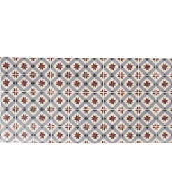 Nettoyage Et Entretien|Gifi Tapis de cuisine design carreau de ciment 50x100 cm