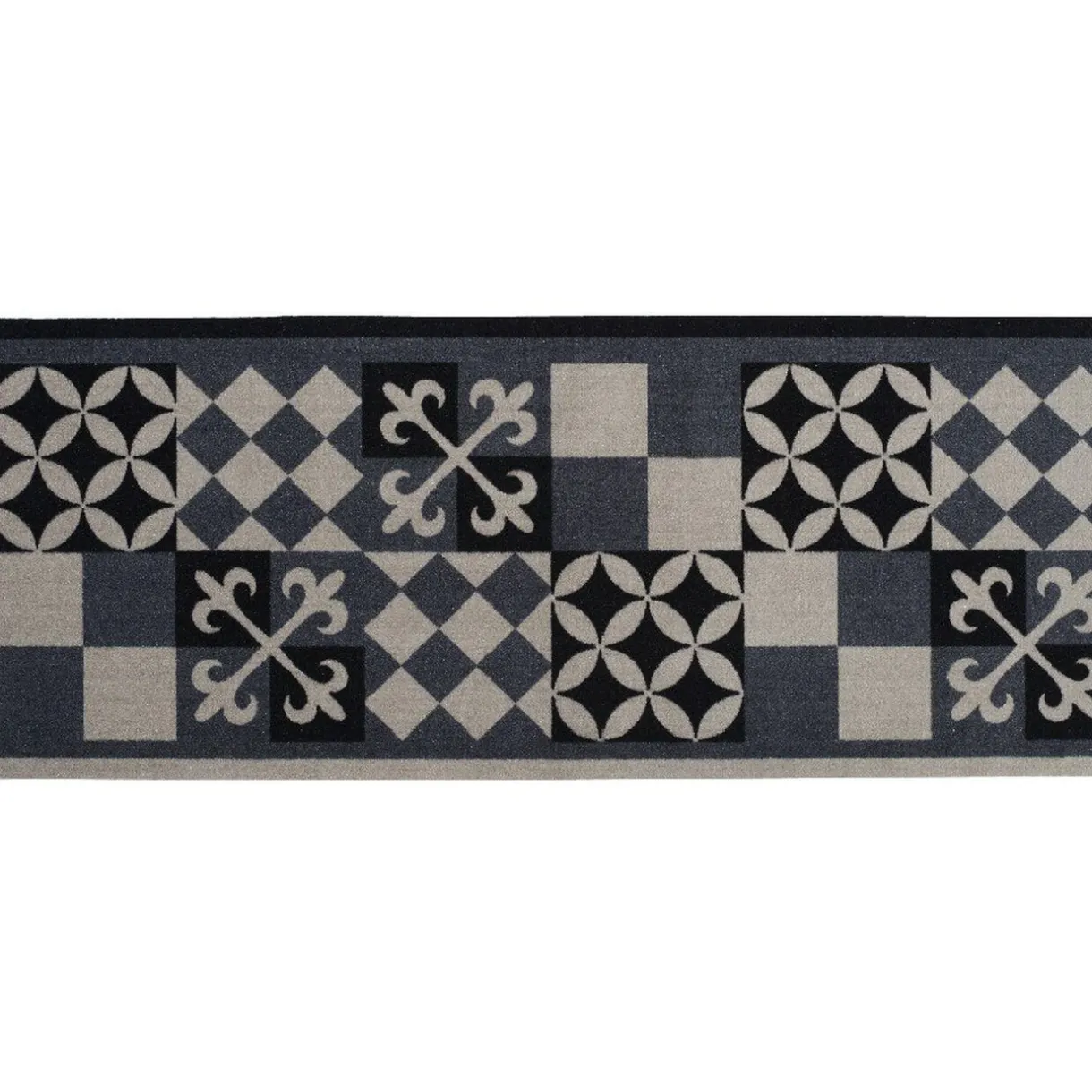 Nettoyage Et Entretien|Gifi Tapis de cuisine design géométrique