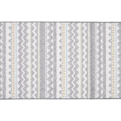 Nettoyage Et Entretien|Gifi Tapis de cuisine imprimé ethnique vert 80x50cm