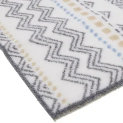 Nettoyage Et Entretien|Gifi Tapis de cuisine imprimé ethnique vert 120x50cm