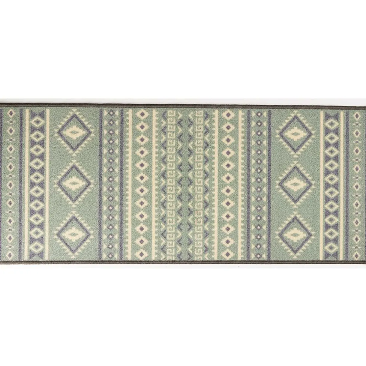 Nettoyage Et Entretien|Gifi Tapis de cuisine latex imprimé vert 120x50 cm