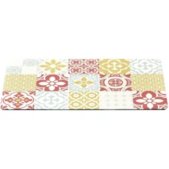 Nettoyage Et Entretien|Gifi Tapis de cuisine motif carreau de ciment multicolore 45 x 75 cm